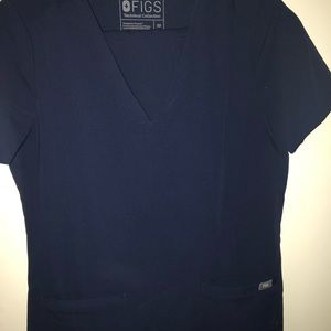 Figs Navy Blue Scrub set